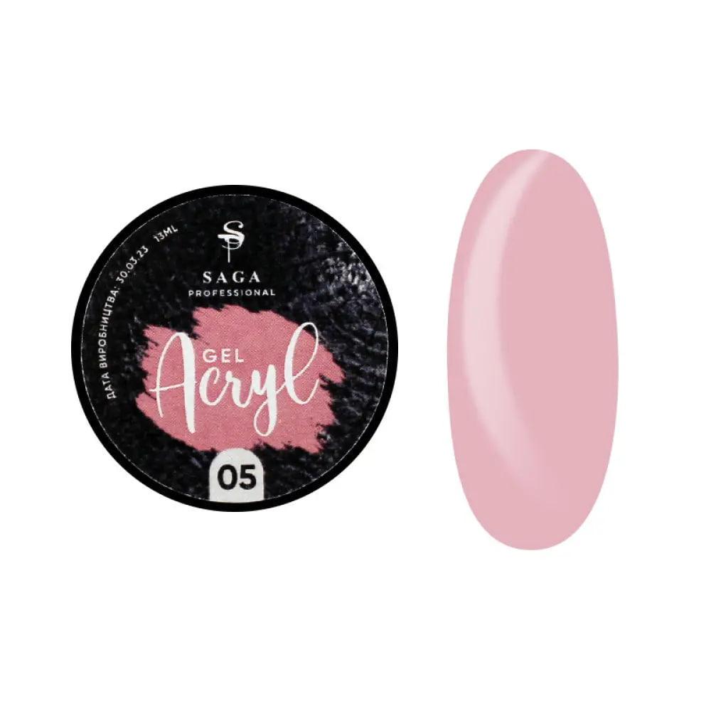 Гель для наращивания Saga Acryl Gel №05 13 мл