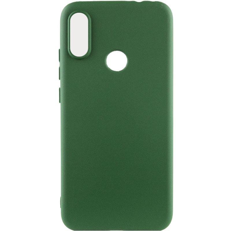 Протиударний чохол Silicone Cover Lakshmi Full Camera (A) для Huawei P Smart+ (nova 3i) ЗЕЛЕНИЙ / DARK GREEN