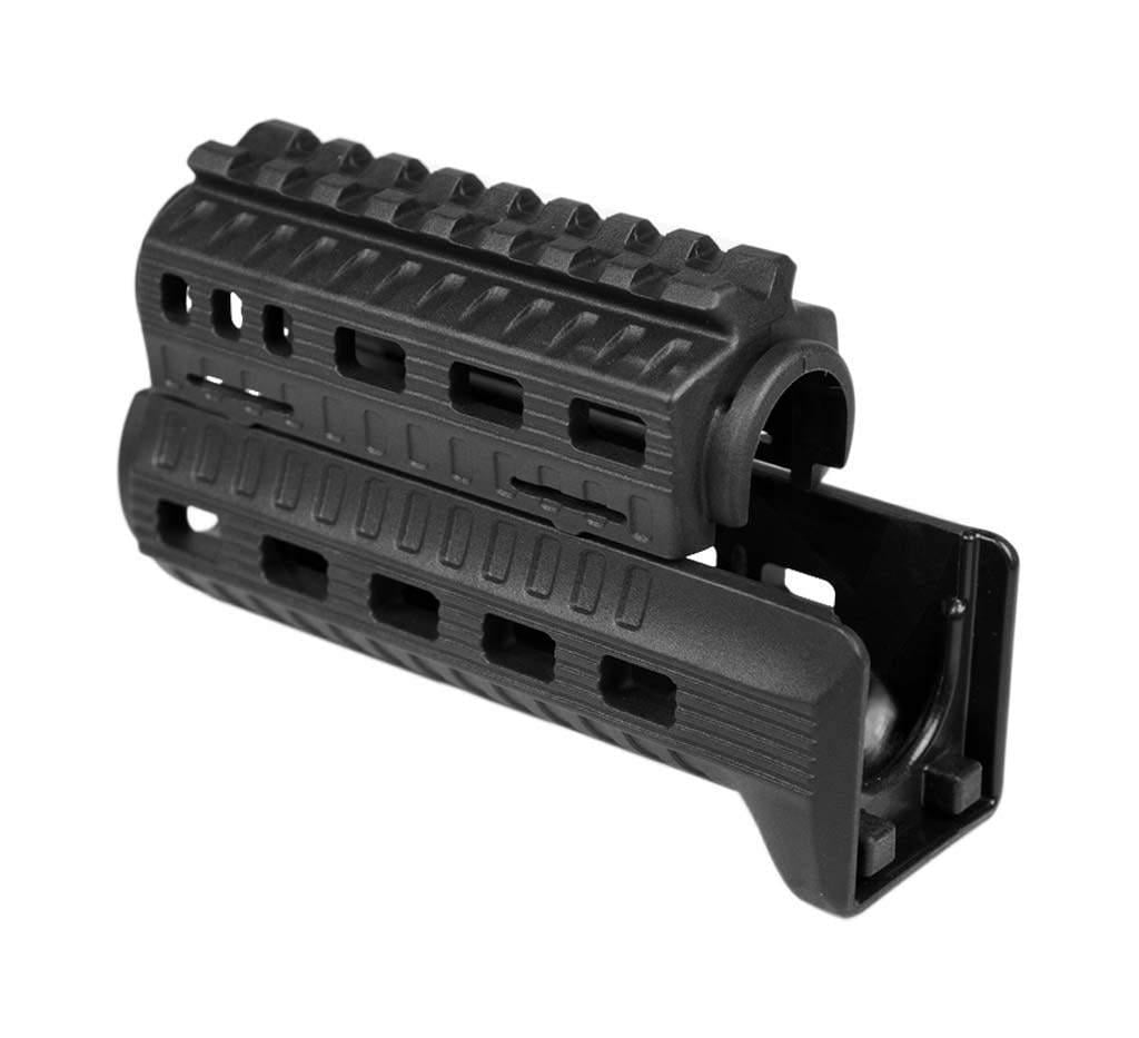 Цевье DLG Tactical 122 для АКС-74У полимер Черный (zbZ3.5.23.023) - фото 4