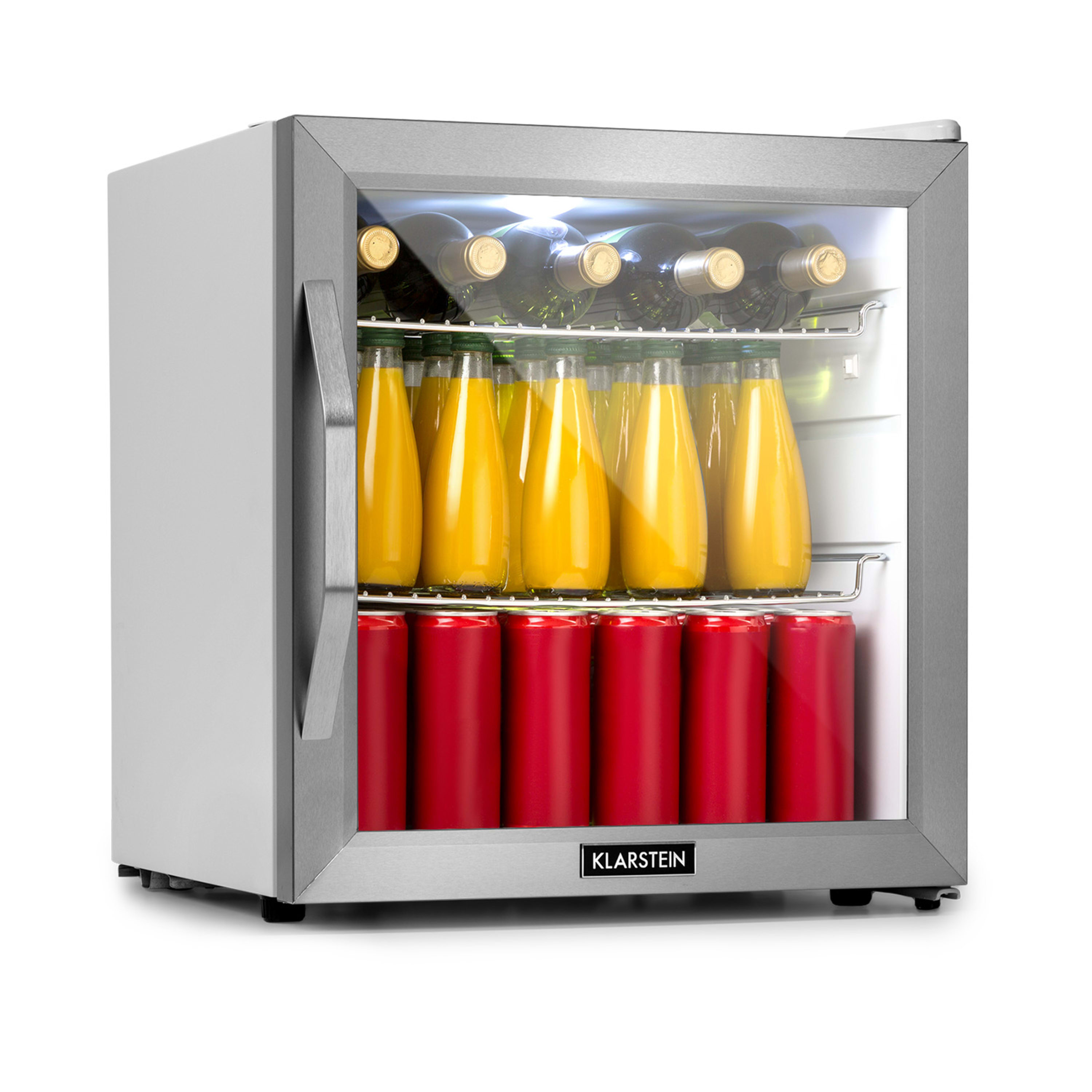 Холодильник-вітрина KLARSTEIN Beersafe L Crystal White 47 л (10033121)
