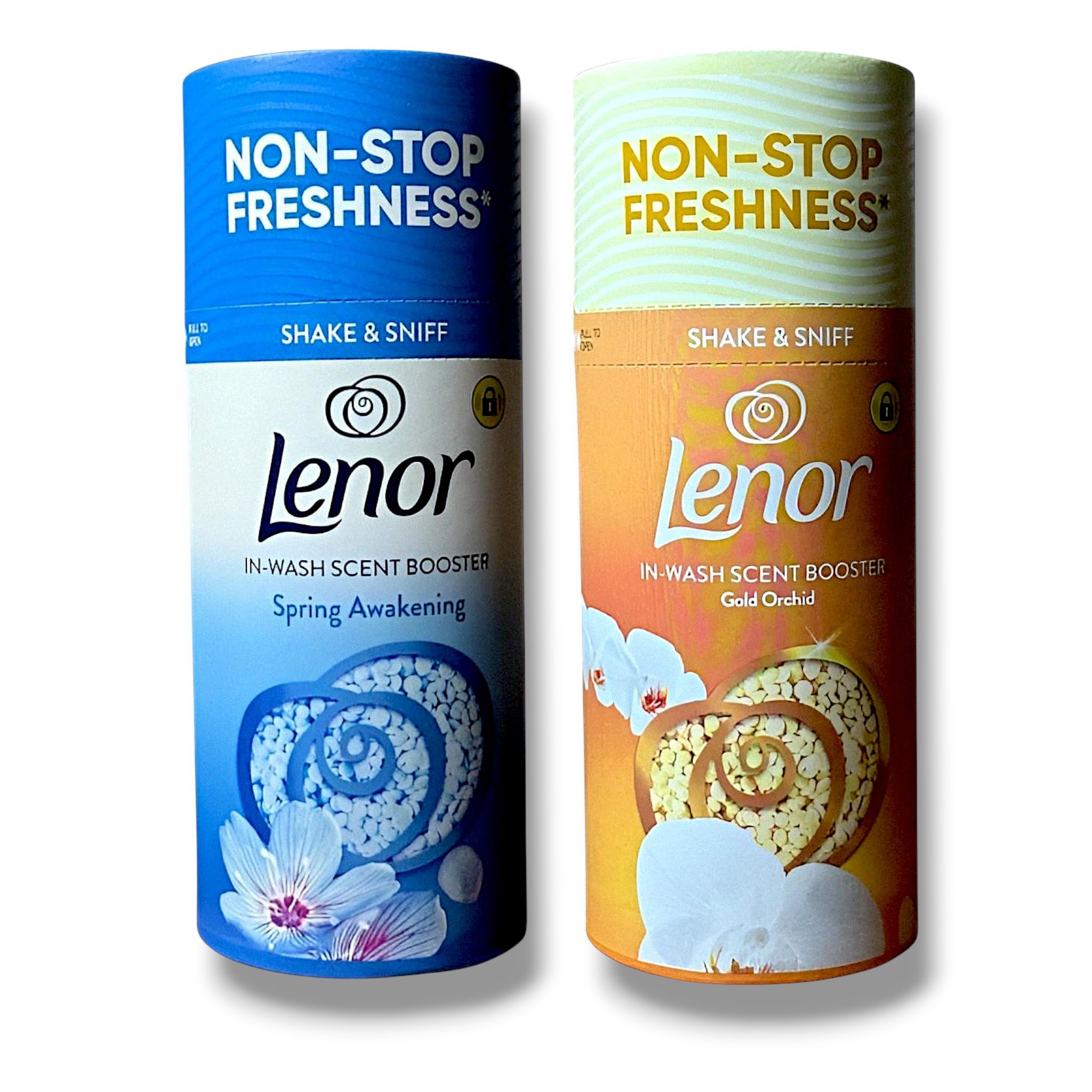 Набір кондиціонерів для білизни парфумовані Lenor Gold Orchid та Spring Awakening в гранулах-перлинках 155 г/2 шт. (05274/6LN)