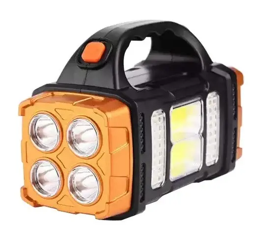Фонарь аккумуляторный на солнечной батарее 25W (HB-2678)