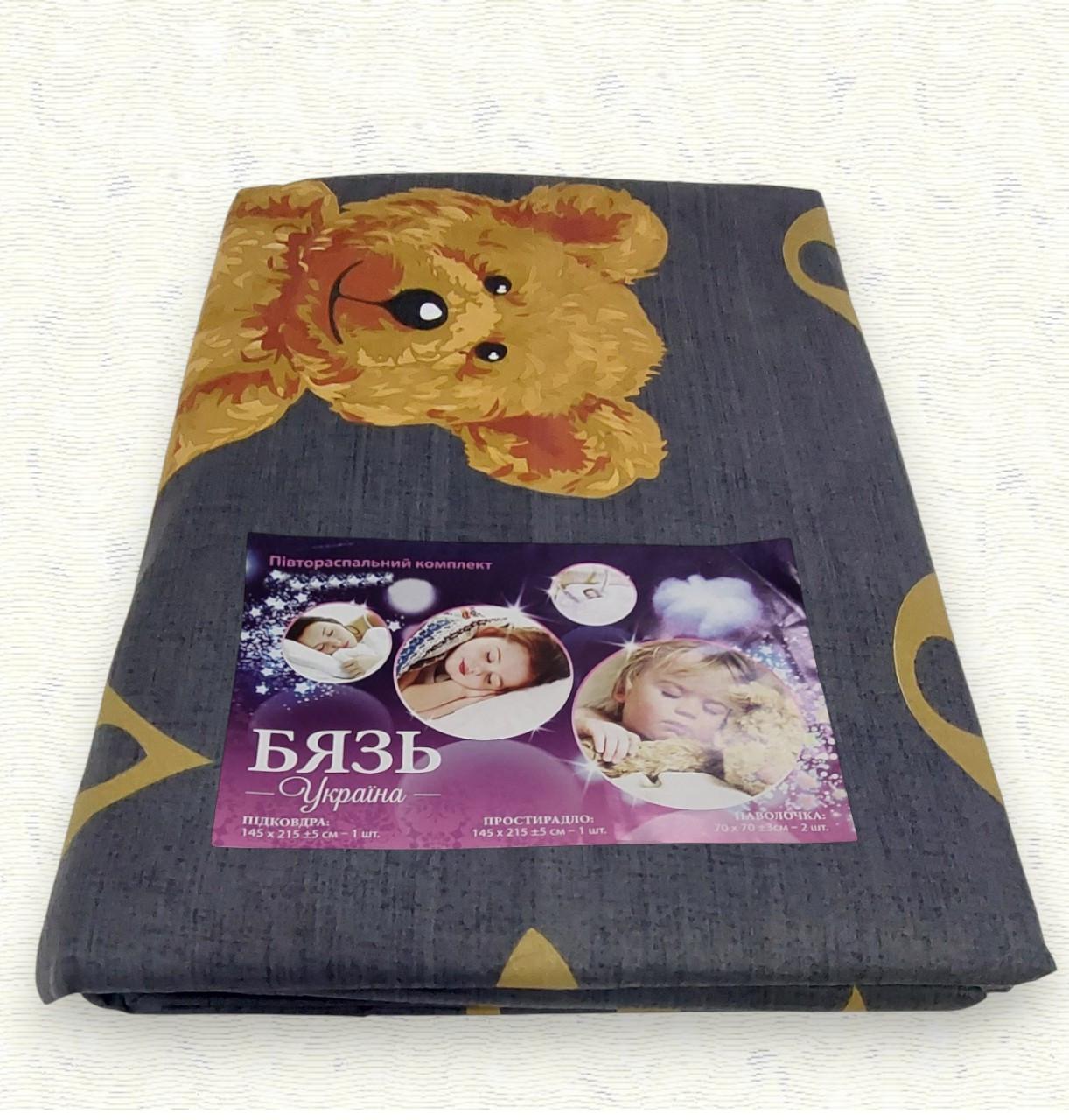 Комплект постельного белья бязь СМ-16 полуторный 150х215 см (6977) - фото 2 Комплект постельного белья бязь СМ-16 полуторный 150х215 см (6977) - фото 2