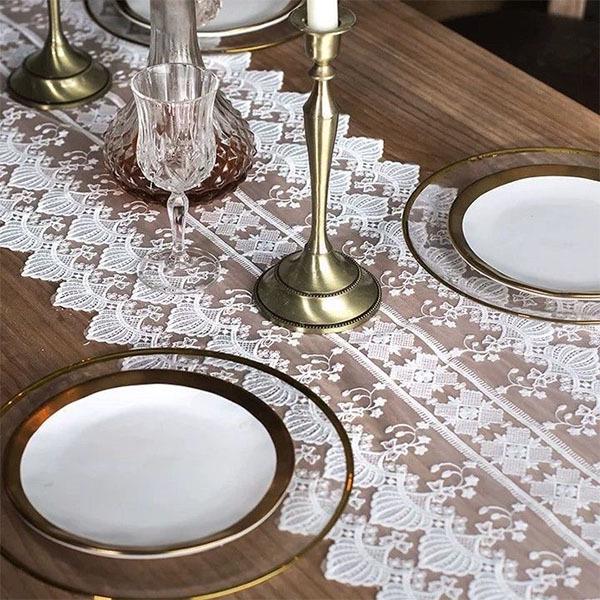 Серветка ажурна 180x35 см (Q00420) - фото 5 Серветка ажурна 180x35 см (Q00420) - фото 5