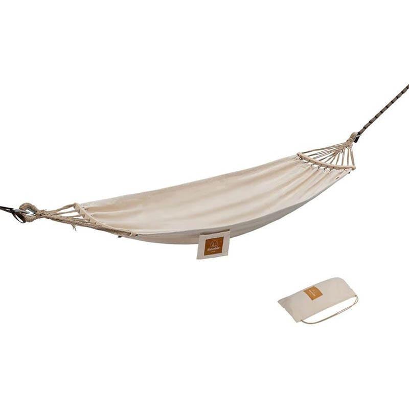 Гамак туристический Naturehike NH20DC001 без перекидывания Бежевый (6927595767634)