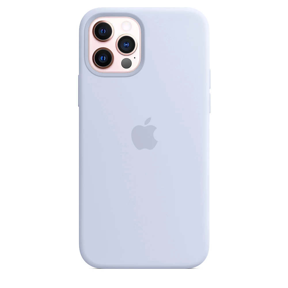 Силиконовый Чехол Накладка Silicone Case для iPhone 12 Pro Max Lilac
