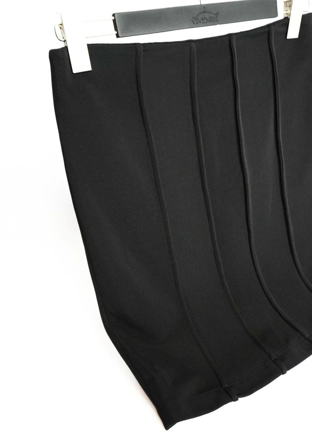 Спідниця-міні офісна Forza Viva LW-119734 олівець р. 42 Чорний (17852443) - фото 6 Спідниця-міні офісна Forza Viva LW-119734 олівець р. 42 Чорний (17852443) - фото 6