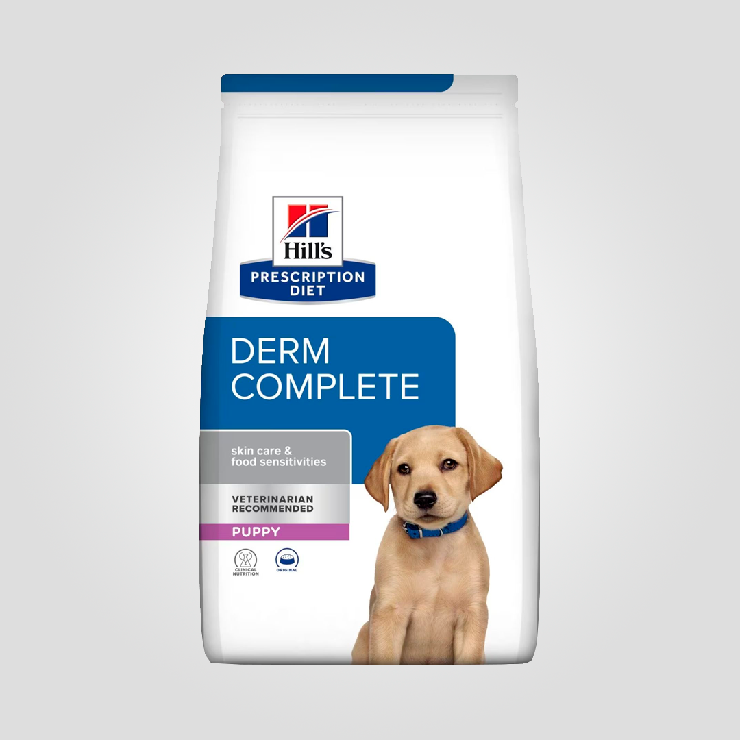 Корм сухий для цуценят Hill’s Prescription Diet Derm Complete при харчовій алергії та атопічному дерматиті 1,5 кг (20504763)