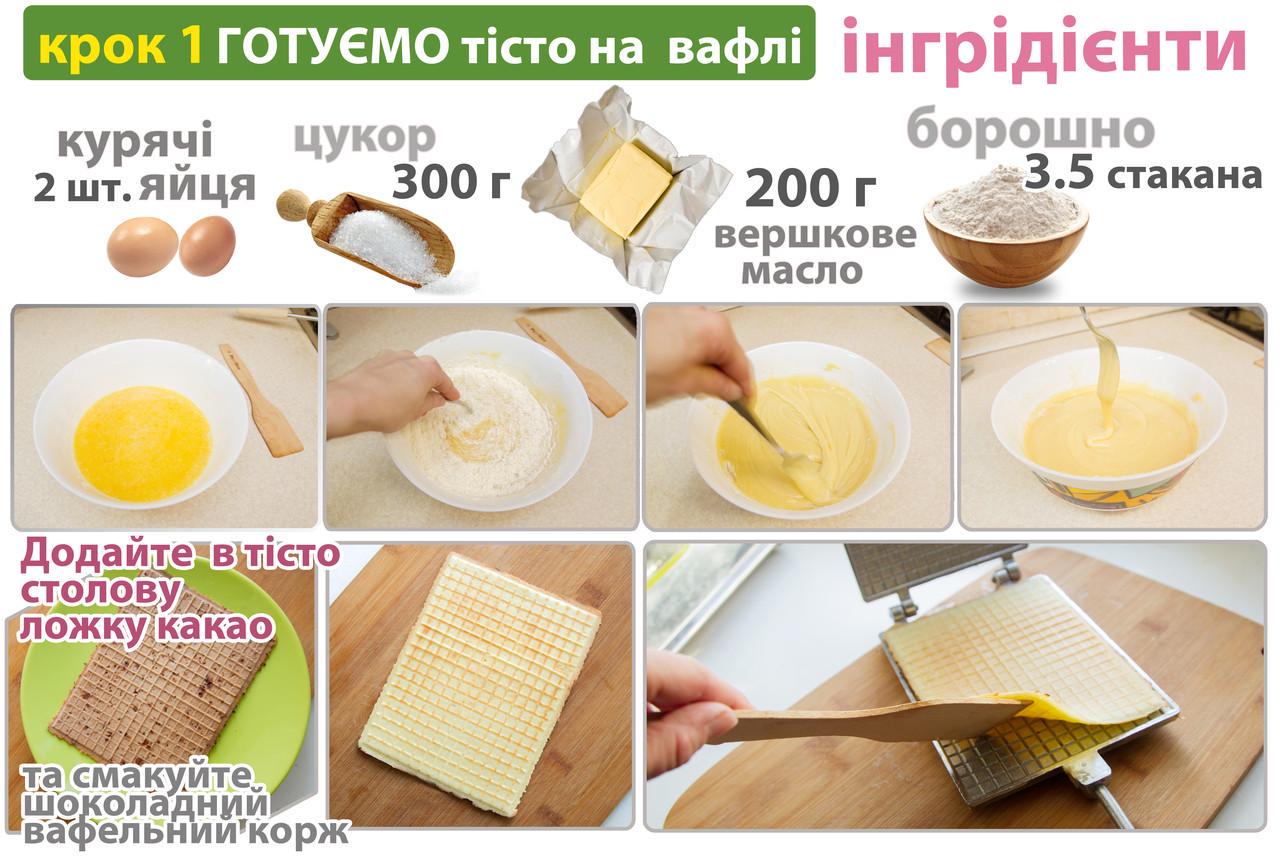 Вафельниця прямокутна алюмінева для вафельних трубочок (20061) - фото 4