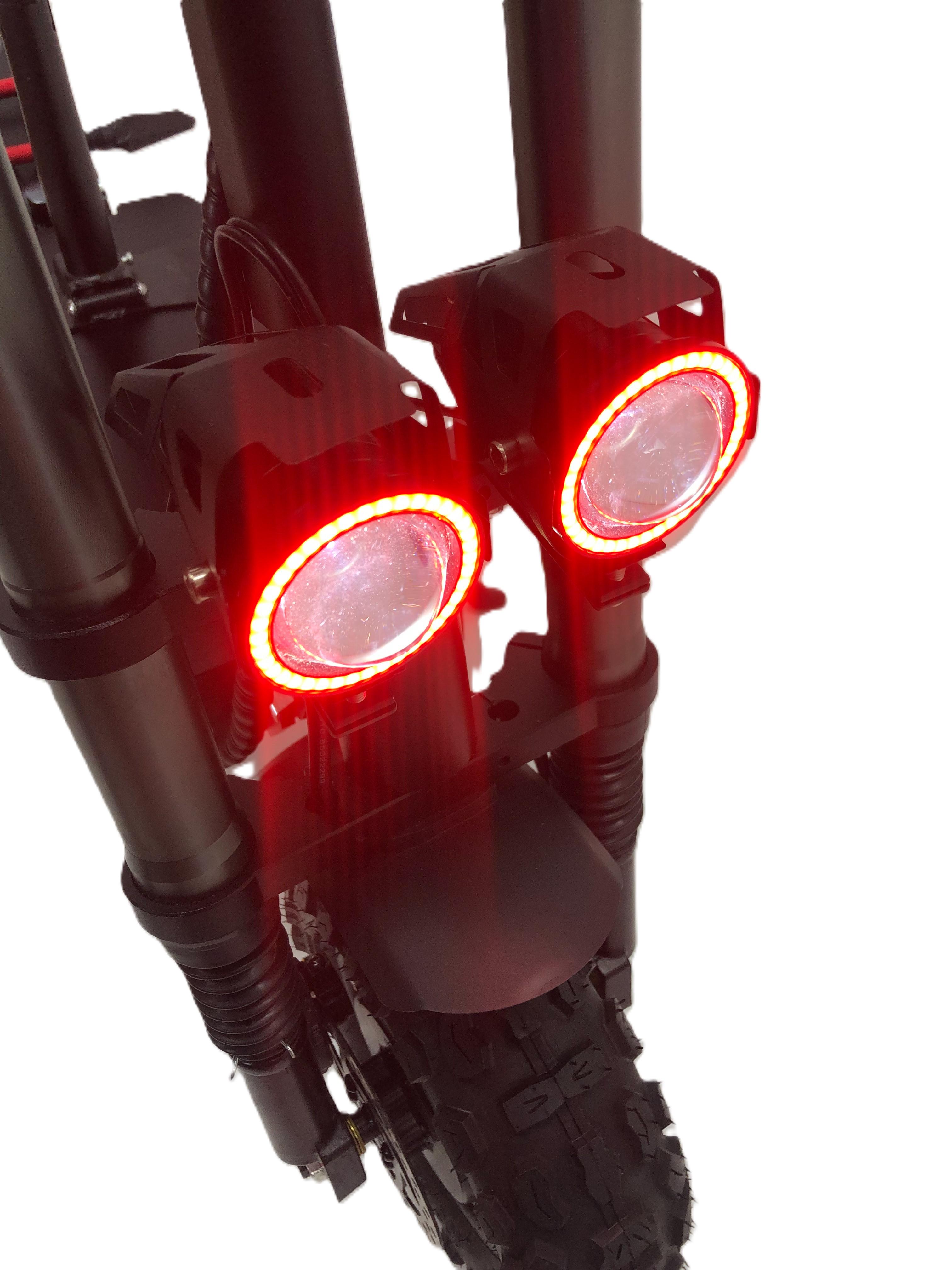 Електросамокат TESLA 4000 3000W х2 60V 30Ah NFC ключ - фото 14