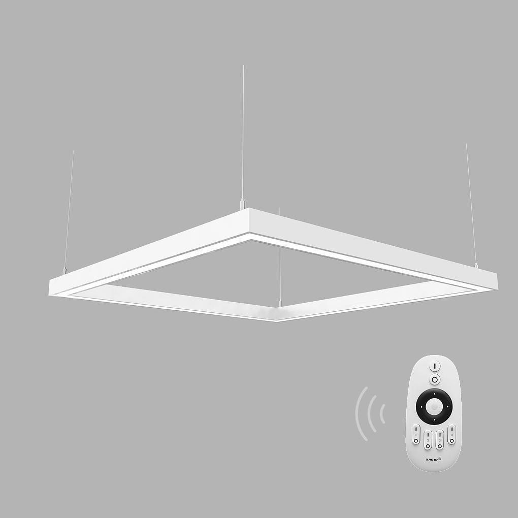 Светильник светодиодный X-LED дымчатый 160 Вт квадрат 840x840x43 мм Белый (LSNK-160dw) - фото 2 Светильник светодиодный X-LED дымчатый 160 Вт квадрат 840x840x43 мм Белый (LSNK-160dw) - фото 2