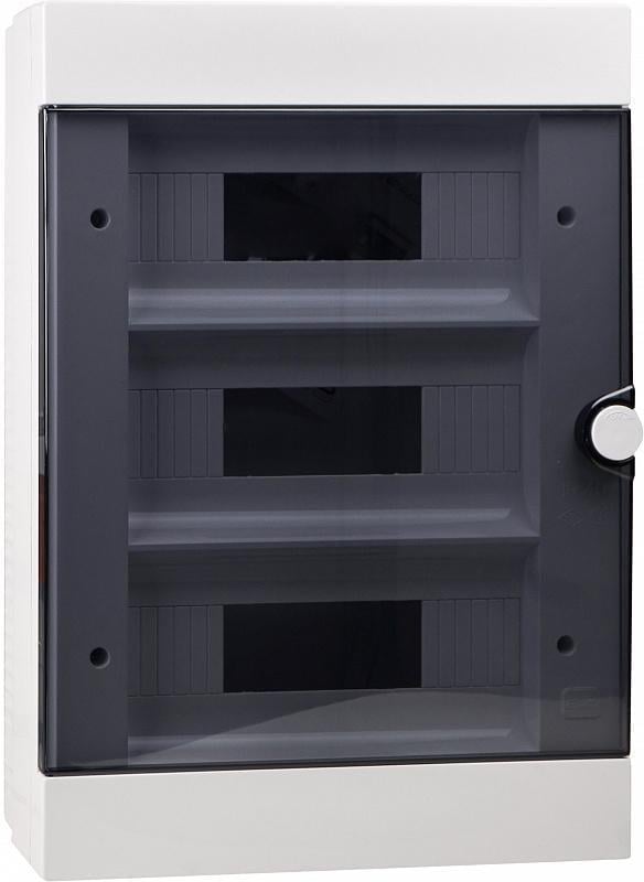 Щит распределительный АСКО-Укрем Ubox 36 модулей пластик 440х315х99 мм Прозрачный (A0270010009)