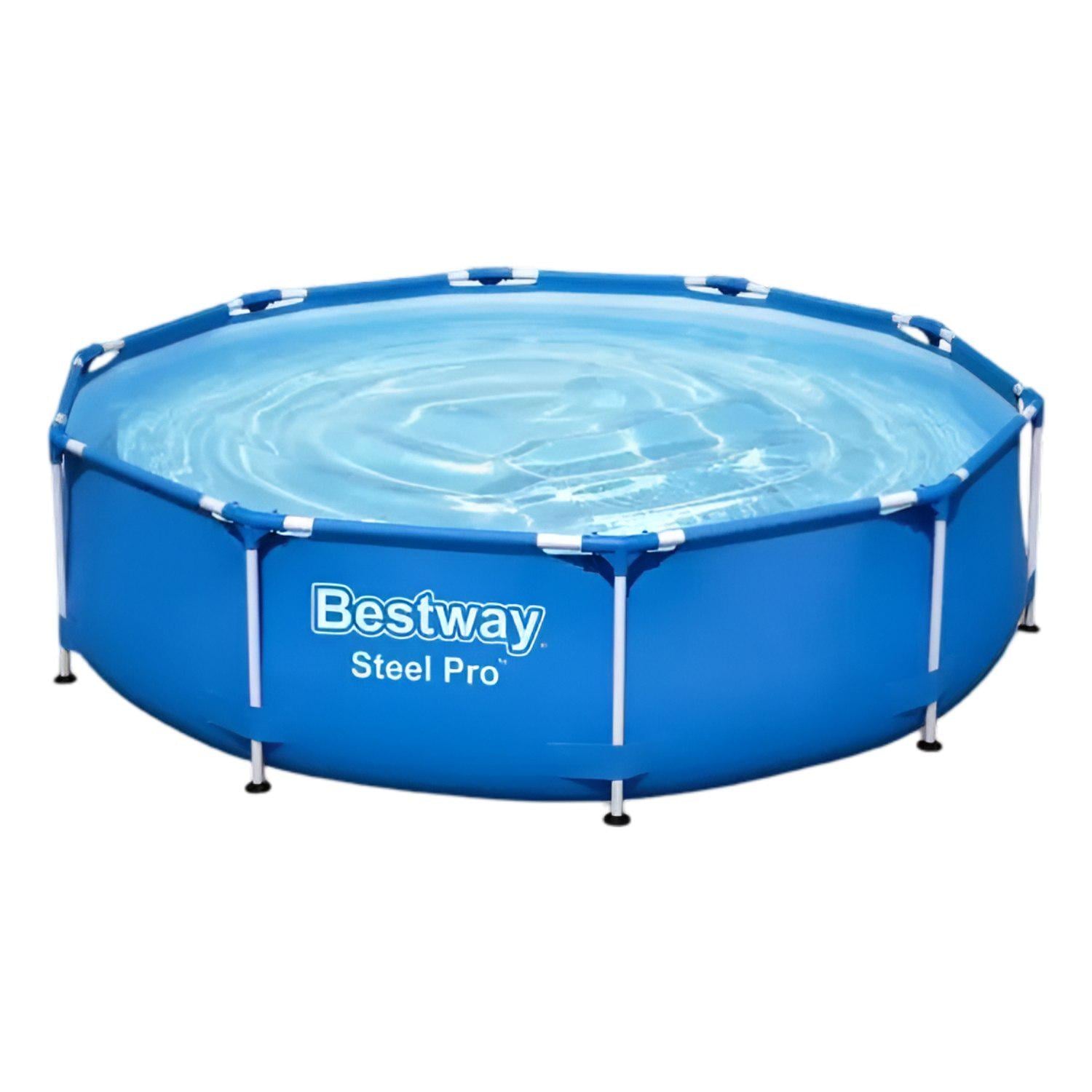 Бассейн каркасный круглый Bestway 56677 Steel Pro 305×76 см 4678 л (35549207) Бассейн каркасный круглый Bestway 56677 Steel Pro 305×76 см 4678 л (35549207)