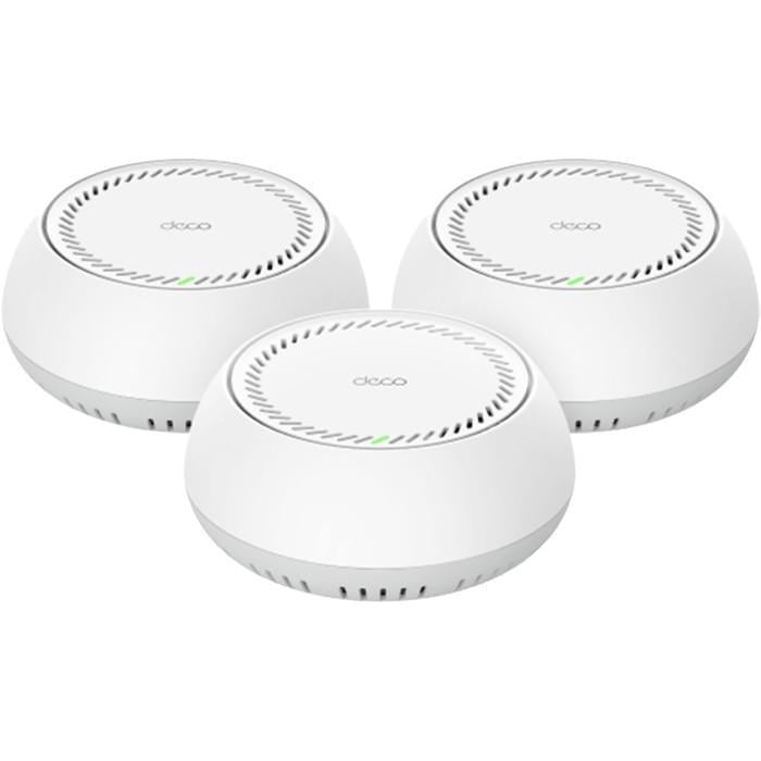 Mesh-система TP-Link Deco BE65-PoE 3-pack Wi-Fi 7 BE11000 2,4/5/6 ГГц 2x5 GbE White (36943733)