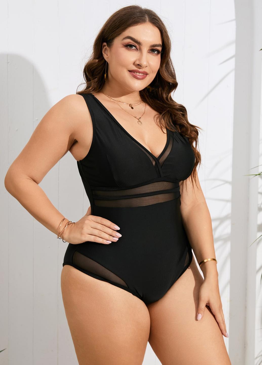 Купальник сплошной FS Incanto 0XL р. 48-50 Черный (1373) - фото 3 Купальник сплошной FS Incanto 0XL р. 48-50 Черный (1373) - фото 3