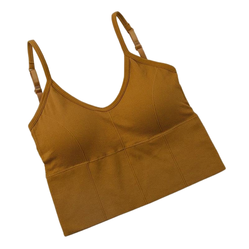 Топ-бюстгальтер с открытой спиной M Оранжевый (23-49-1695-О)