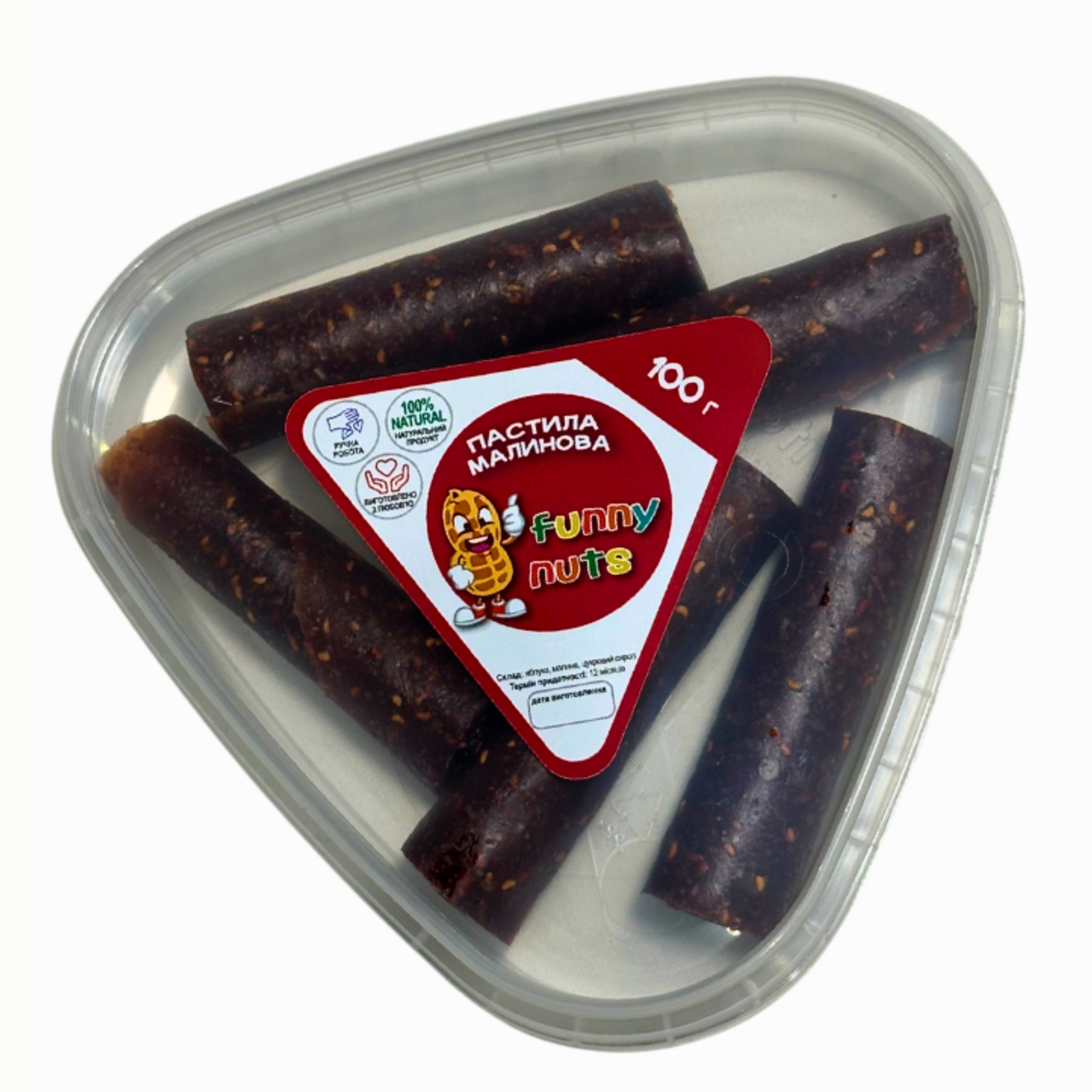 Пастила малиновая FunnyNuts (1903613271)