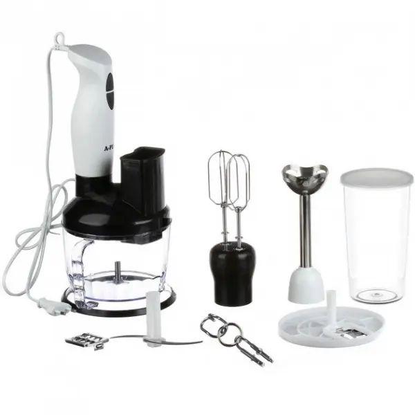 Кухонный блендер со стеклянной чашей A-PLUS 1547 500 Вт 2 скорости с импульсным режимом и ножами для льда 1,5 л 38х19х20 см Кухонный блендер со стеклянной чашей A-PLUS 1547 500 Вт 2 скорости с импульсным режимом и ножами для льда 1,5 л 38х19х20 см