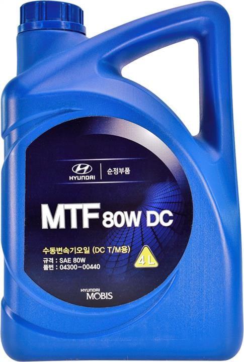Трансмиссионное масло Mobis Hyundai/Kia MTF 80W DC 4 л Трансмиссионное масло Mobis Hyundai/Kia MTF 80W DC 4 л