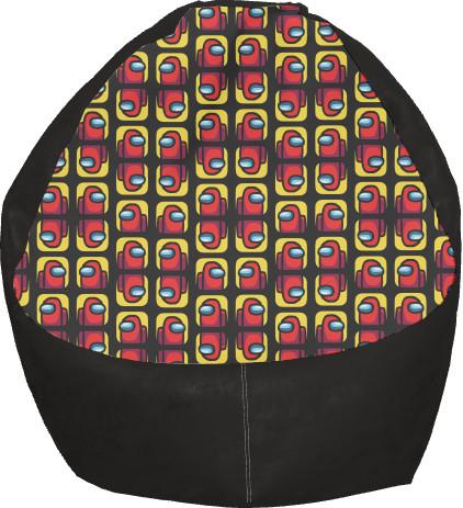 Кресло-груша Among Us Pattern M (13280611)