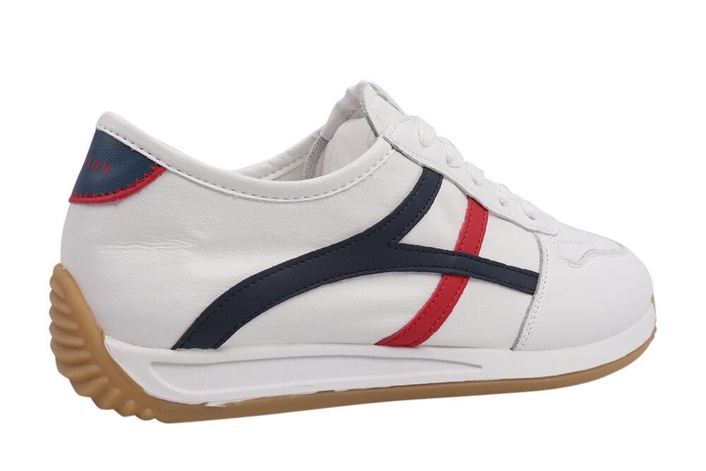 Кросівки жіночі Vikonty зі шкіри на низькому ходу р. 37 Білий (223-21/22DK) - фото 4 Кросівки жіночі Vikonty зі шкіри на низькому ходу р. 37 Білий (223-21/22DK) - фото 4