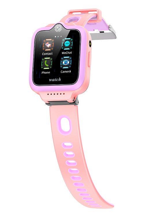 Смарт-часи дитячі Lemfo T30G з прослуховуванням/16 Гб пам'яті/GPS/4G Рожевий (123498) - фото 4