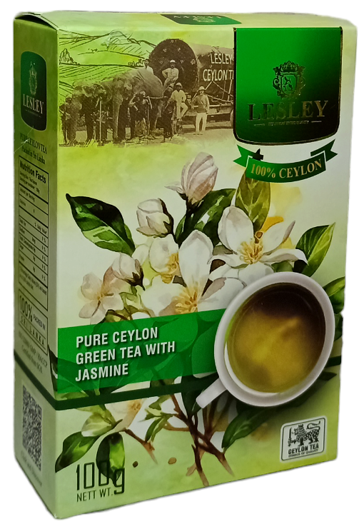 Чай Lesley зелений з жасмином 100 г (59287)
