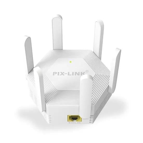 Ретранслятор Wi-Fi сигналу Pix-Link WR56T 802.11N/B/G 300 Mbps 2,4 GHz White (3_05682)