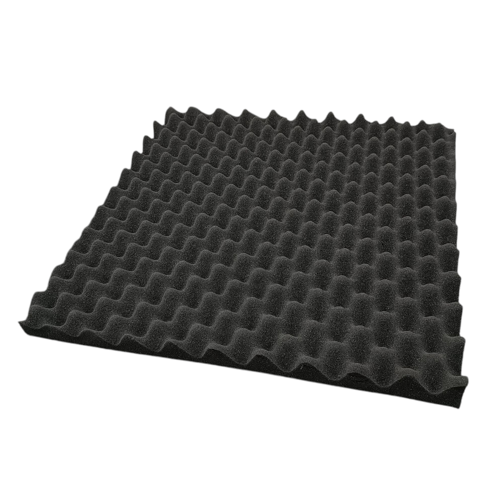 Поролон волна 50 мм/5 см/отрез 50х50 см Черный