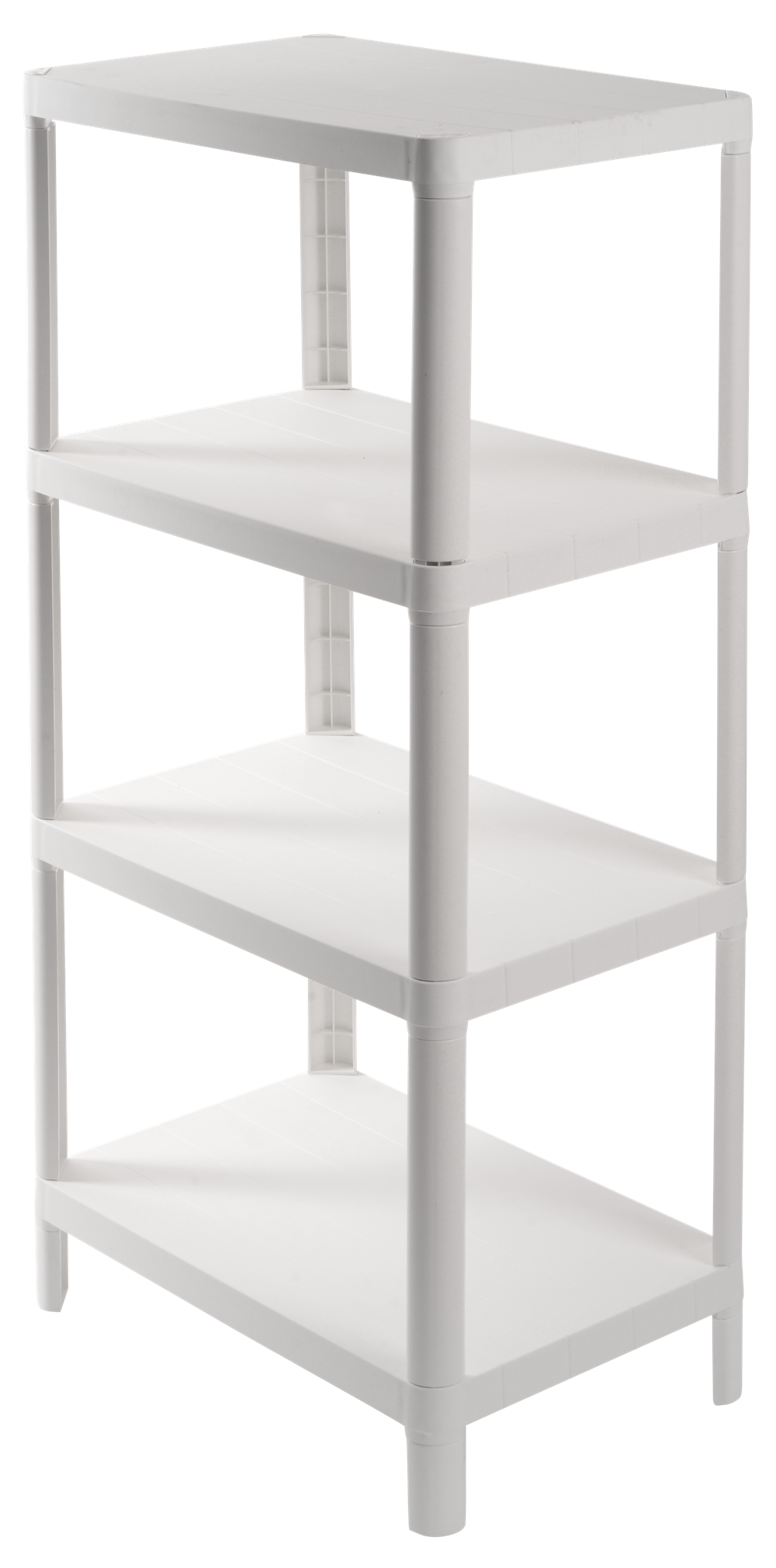 Етажерка Violet House 6030 Olympic 4 полиці 27х42х95 см White (31925804)