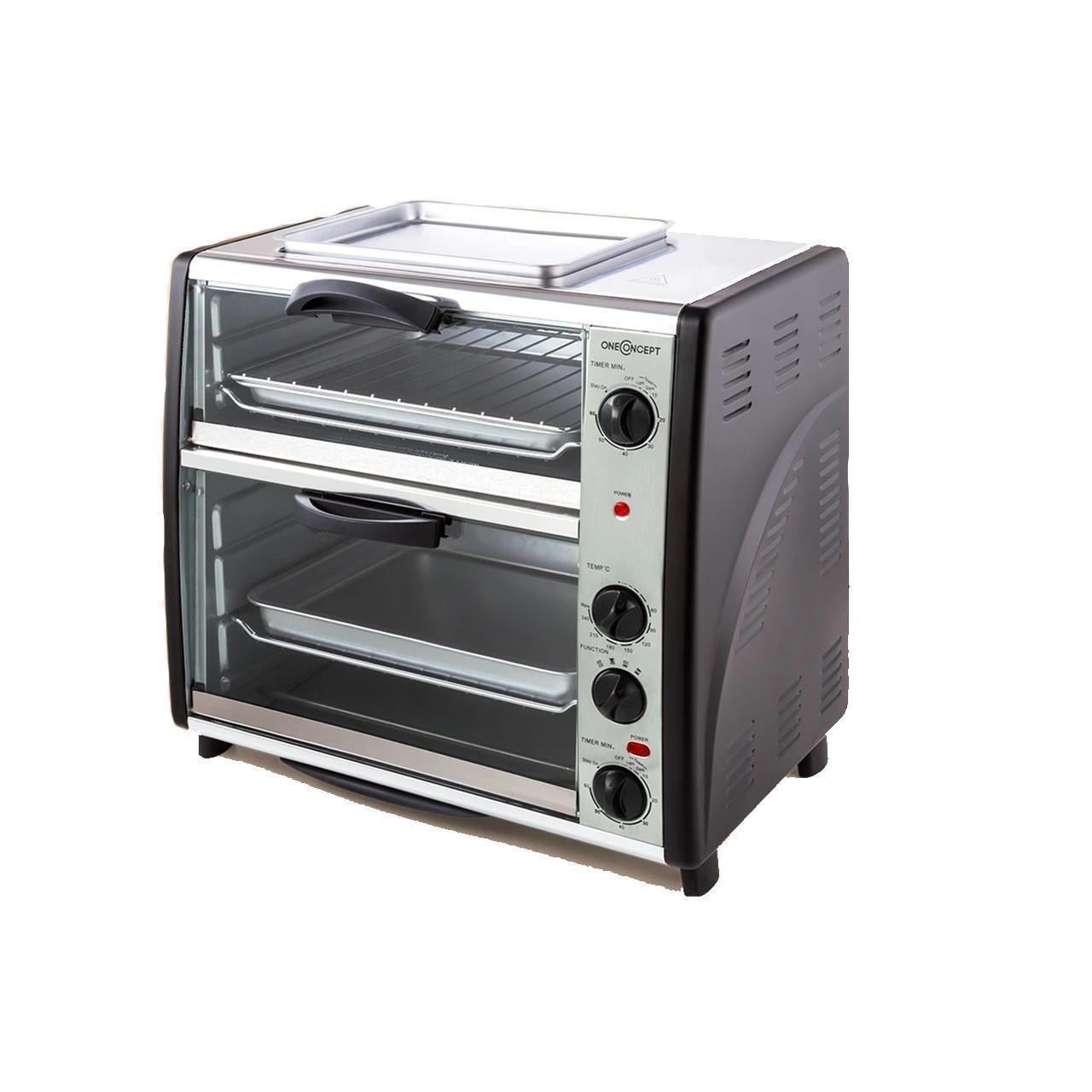 Духовка подвійна OneConcept All-You-Can-Eat 42 л 2350 Вт (10026452)
