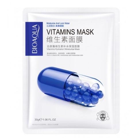 Маска для лица с витаминами Bioaqua Vitamin Hydration Moisturize Mask 30 г (011509)