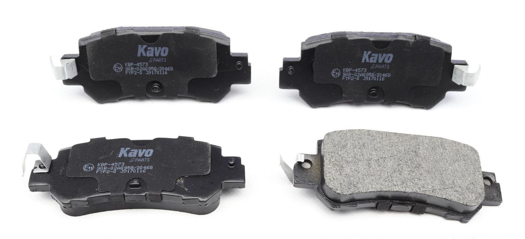 Колодки тормозные задние Mazda CX5 11-/ CX3 15-Akebono -KBP-4573 KAVO PARTS