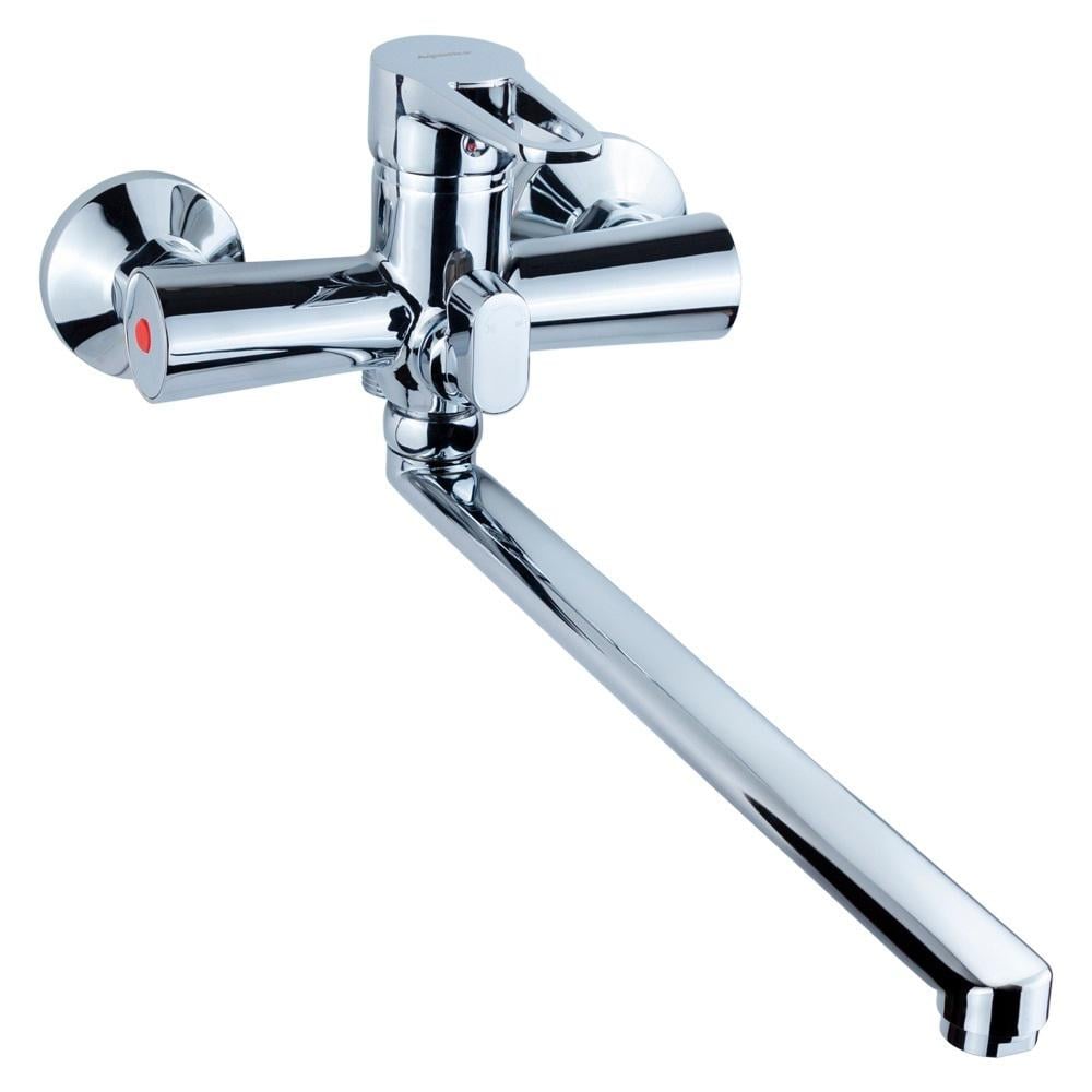 Смеситель для ванны AQUATICA HK-2C230C 9732220 однорычажный Хром (222482)