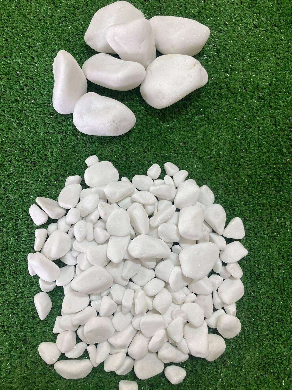 Галька 10-30 Греция 210 кг Белый - фото 2