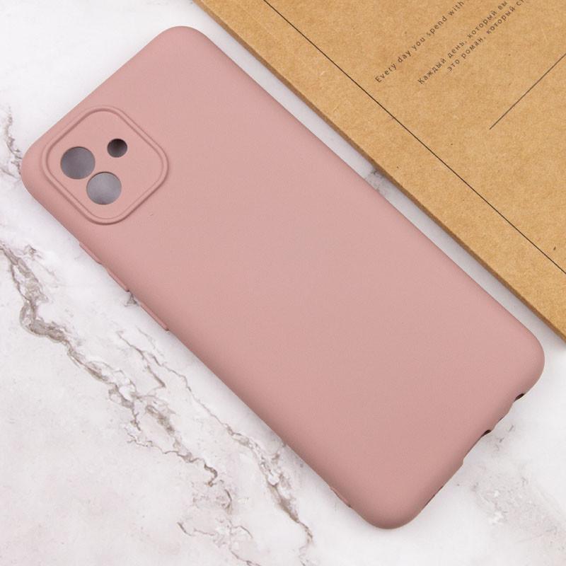 Протиударний Чохол Silicone Cover Lakshmi Full Camera (AAA) для Samsung Galaxy A04e Рожевий / Pink Sand - фото 4