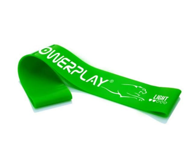 Резинка для фітнесу PowerPlay 4113 Mini Power Band 0,6 мм 1-5 кг Зелений (PP_4113_Green)