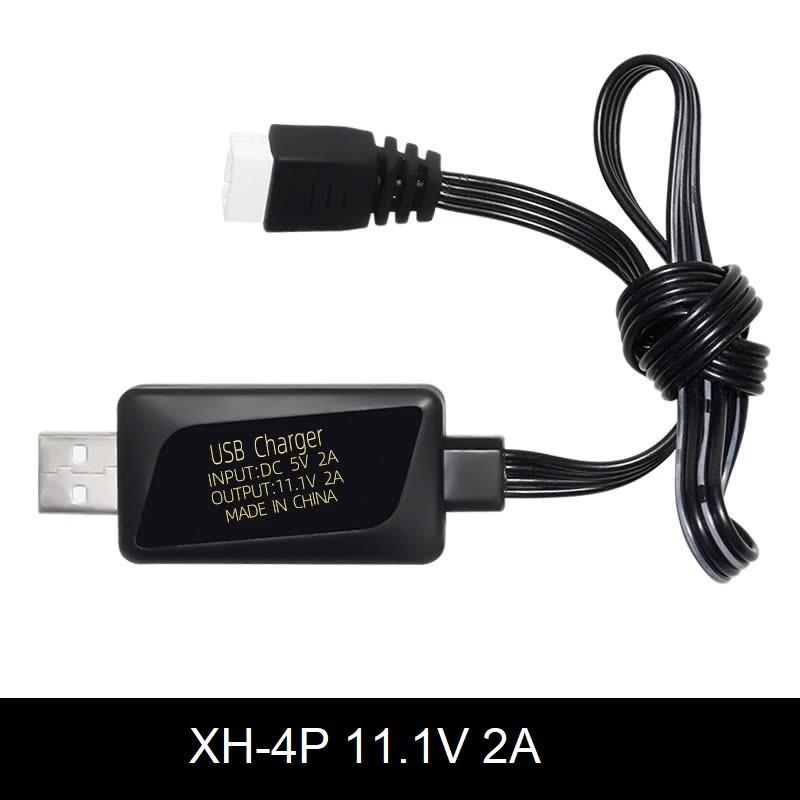 Зарядное устройство для аккумулятора радиоуправляемой модели Li-Po Li-ion 2A XH 4P USB (nt7953) - фото 4