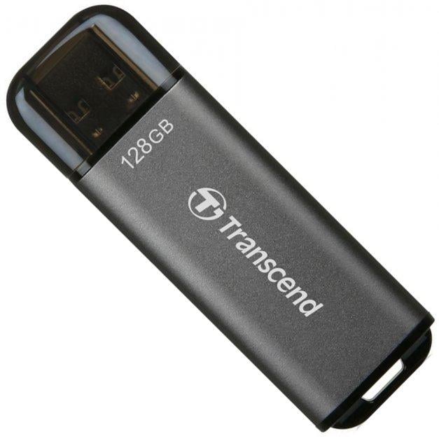 Флеш пам'ять Transcend USB 3.2 128 Гб Сірий (TS128GJF920)