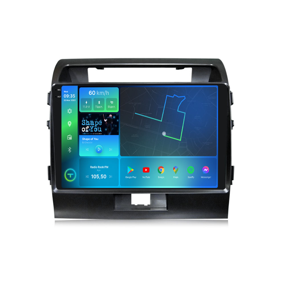 Магнитола штатная Torssen 2K Toyota LC200 2008+ F108256 4G Carplay DSP (202307244)