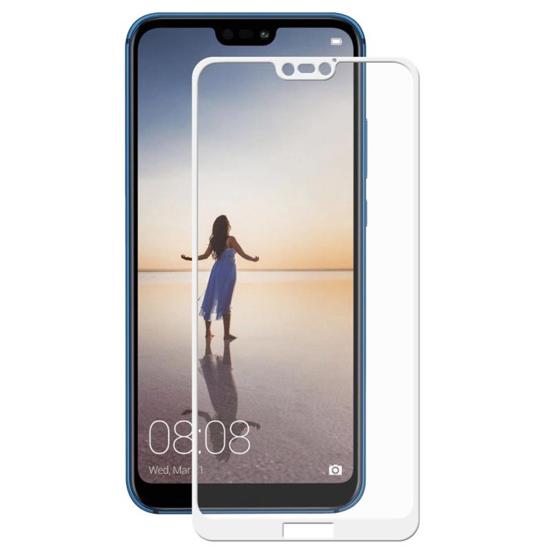 Защитное стекло Mocolo для Huawei P20 Lite/Nova 3E Full Cover 0,33 мм White