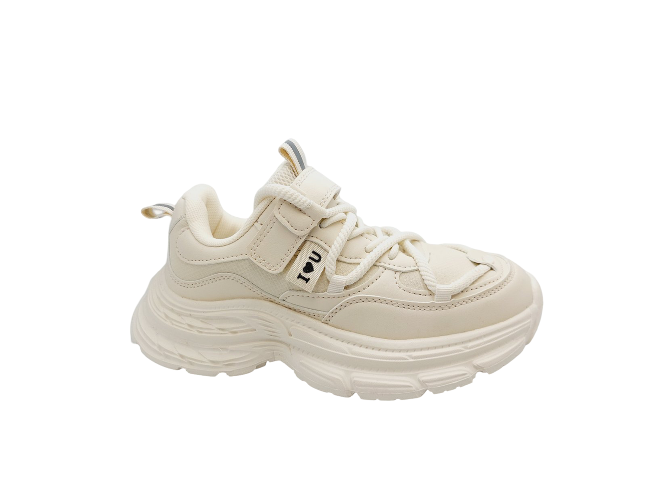 Кросівки для дівчаток Clibee EC378245/35 р. 35 Молочний