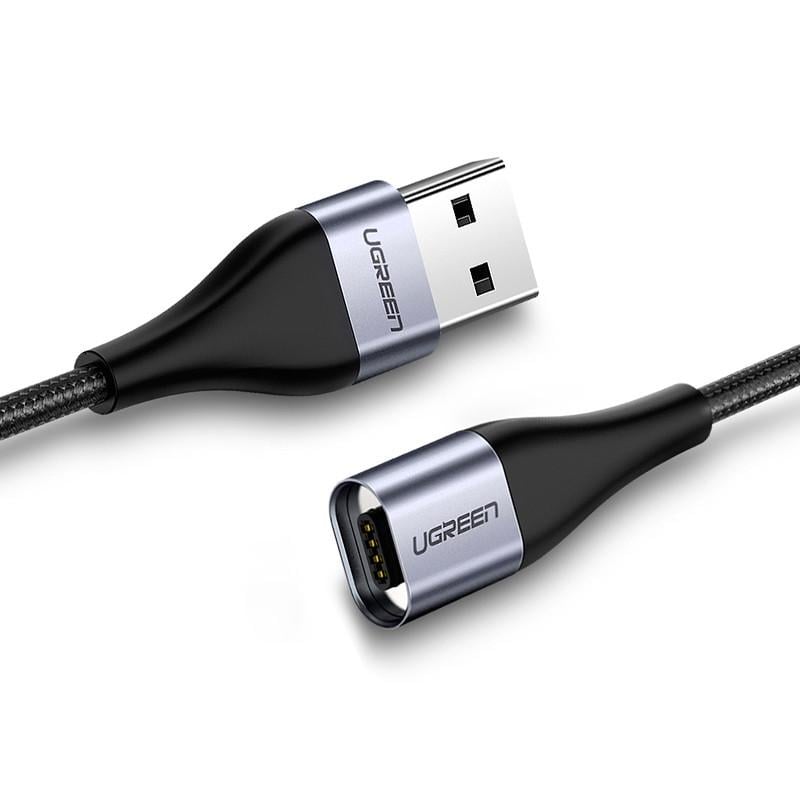 Кабель магнитный Ugreen без наконечника 1 м Черный