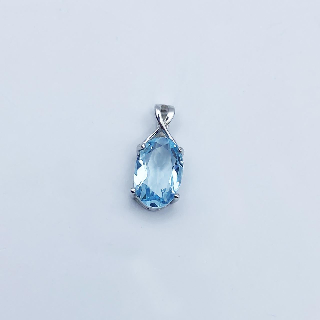 Серебряный кулон с кварцем 1,4 г (2240932699)