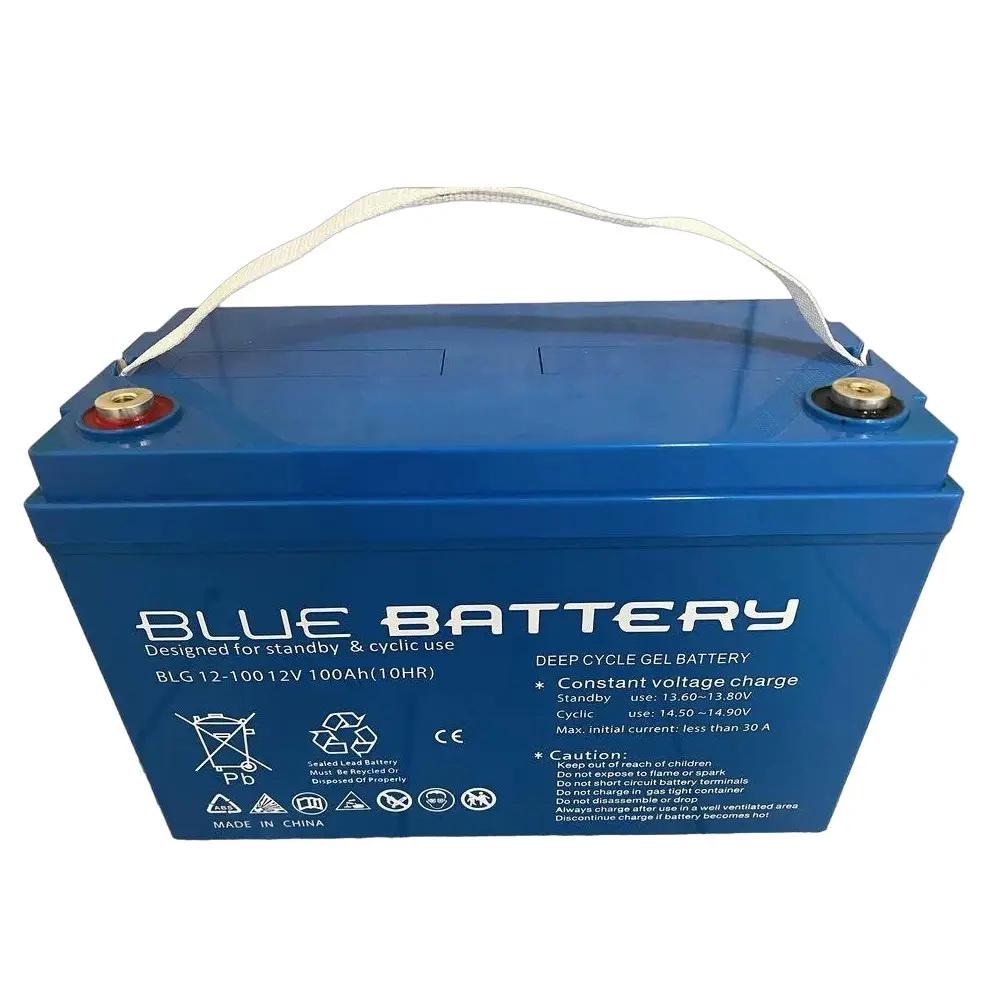 Аккумулятор тяговый Blue Battery BL 12-100 12V 100Ah (10HR) - фото 2