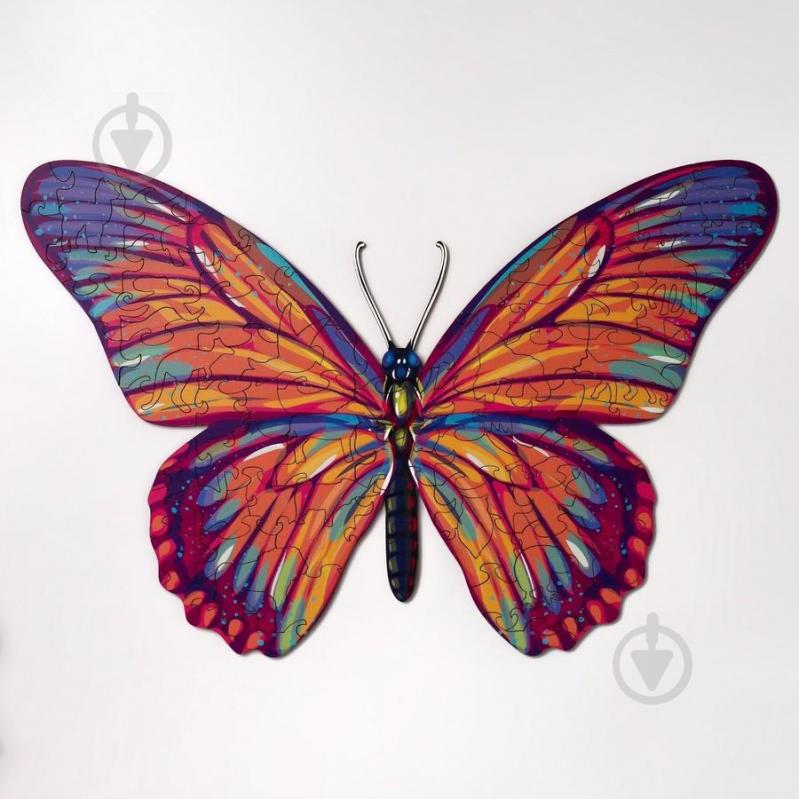 Пазл деревянный Moku Modern Butterfly S 24 x 15,5 см 47 деталей