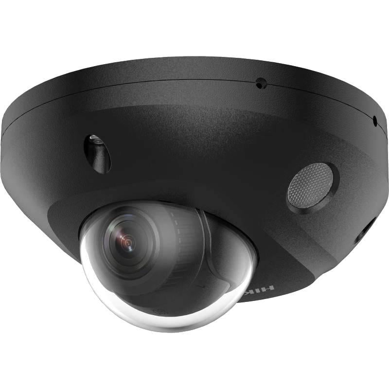Відеокамера купольна 4Мп Smart Hybrid Light з мікрофоном Hikvision DS-2CD2543G2-LIS2U 2,8 мм Black