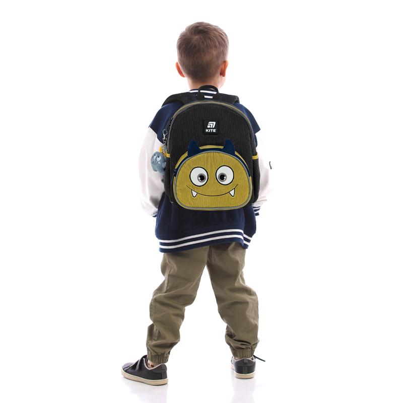 Рюкзак дитячий KITE Kids Monster (K25-2727XS-7) - фото 15 Рюкзак дитячий KITE Kids Monster (K25-2727XS-7) - фото 15