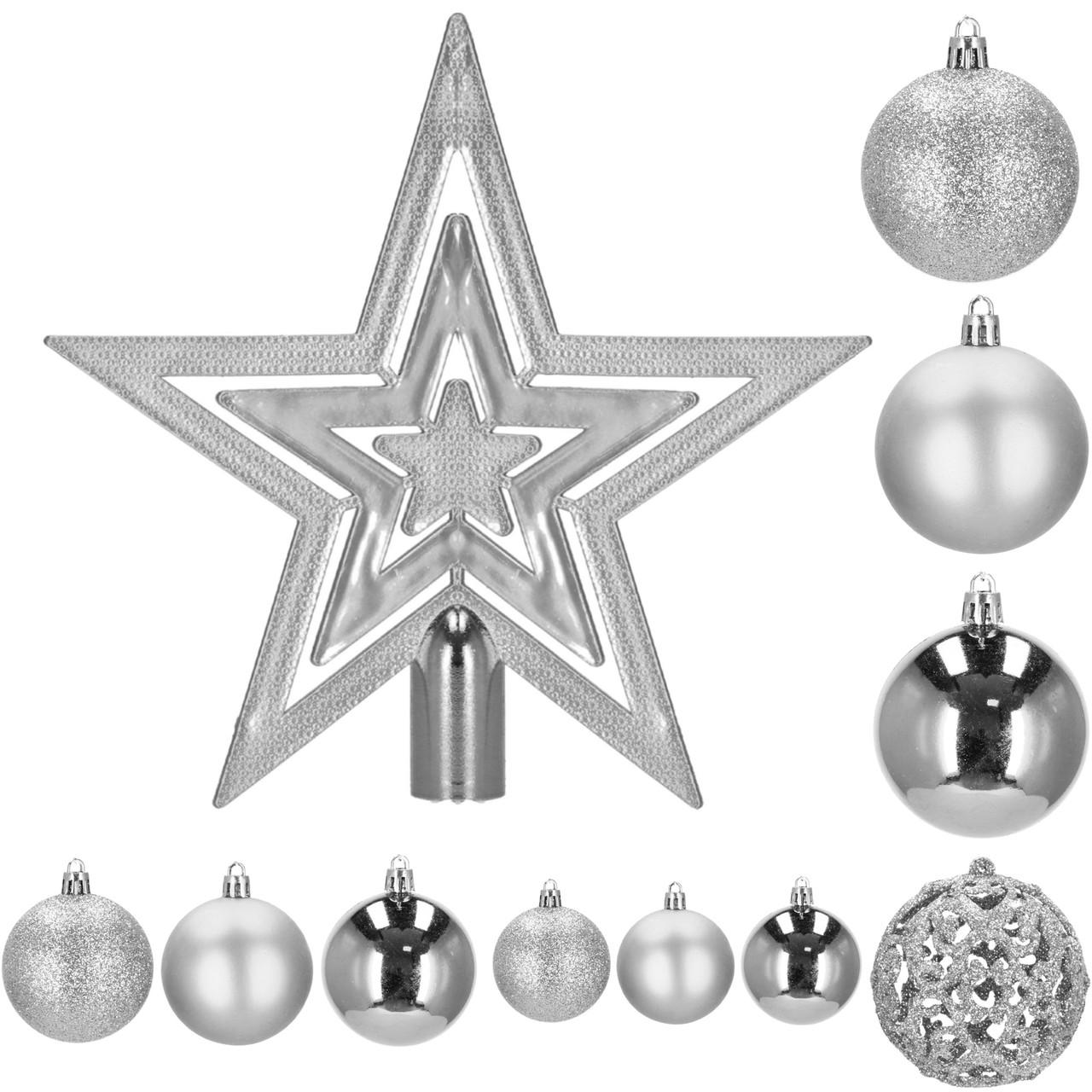 Набір ялинкових куль Springos CA0020 3-6 см 100 шт.