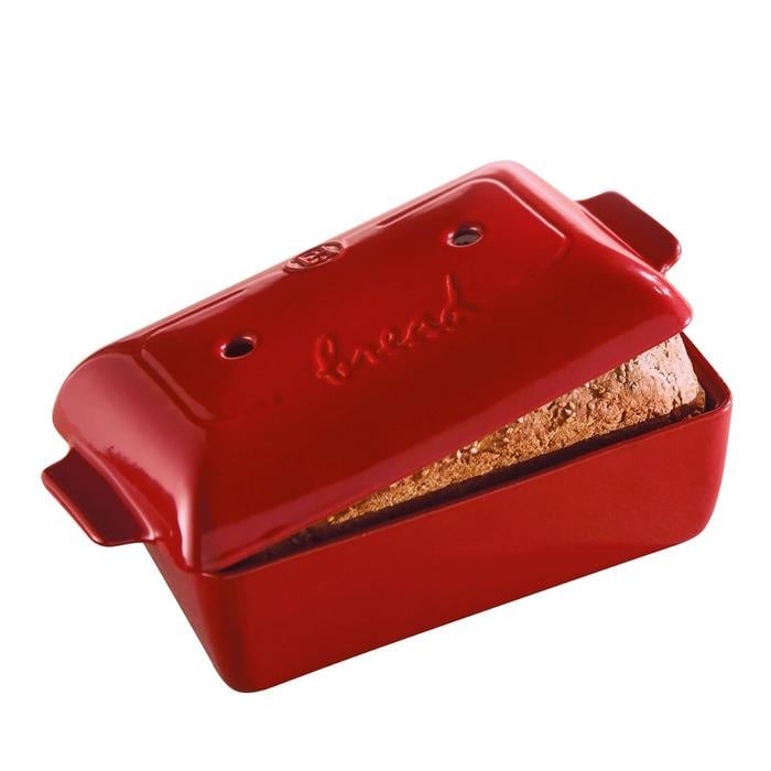 Форма для выпечки хлеба Emile Henry 28x13x12 см Бордовый (33972042)